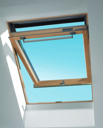 FINESTRA VELUX DOPPIA APERTURA BILICO/VASIS 134X98