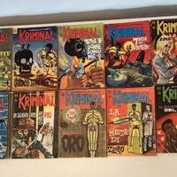 Kriminal 20 nri dal 33 al 104, anche singoli.