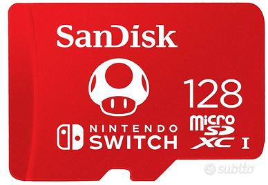 128 Go microSDXC Scheda per Nintendo Switch