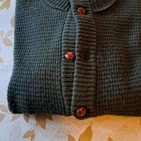 Maglione da uomo verde bottiglia