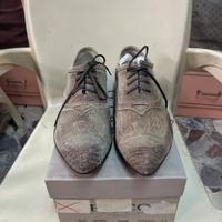 Scarpa elegante artigianale vera pelle