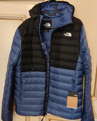 The North Face giacchetto piumino uomo nero viola