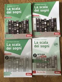 LIBRO SCUOLA MEDIA ANTOLOGIA LA SCALA DEI SOGNI 2