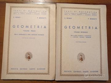 Geometria 1+2 - Rosati/Benedetti (rari, 1961)