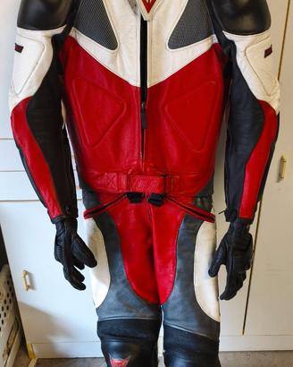 Tuta vintage divisibile Dainese tg 44