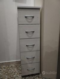 cassettiera piccola 5 cassetti