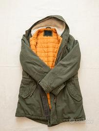 Parka Verde Uomo/Donna – Taglia XL (Vedi Misure)