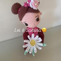 Bambola giappobese Amigurumi