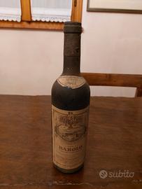 Bottiglia di Barolo Doc Giovanni Scanavino 1964