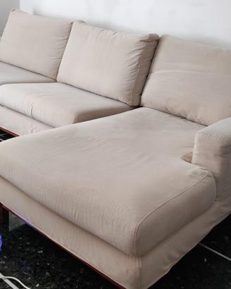 Divano con chaise longue