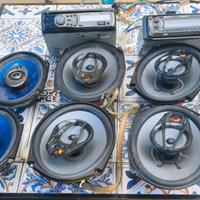 Stereo Pioneer con casse per auto