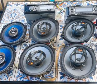 Stereo Pioneer con casse per auto