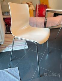 Sedie e tavolo ikea in vetro