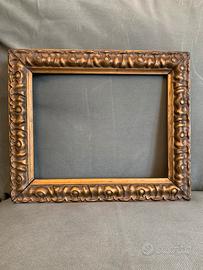 Cornice antica in legno fine ‘800