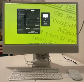 iMac M1 24" 8GB 512GB come nuovo