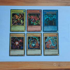 Ra, Slifer, Obelisk, Drago Nero, Mago Nero e D.B.