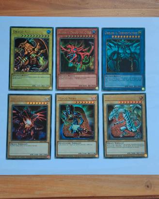 Ra, Slifer, Obelisk, Drago Nero, Mago Nero e D.B.