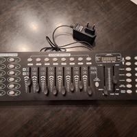 Centralina Dmx Mixer controller luci disco effetti