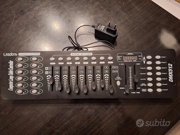 Centralina Dmx Mixer controller luci disco effetti