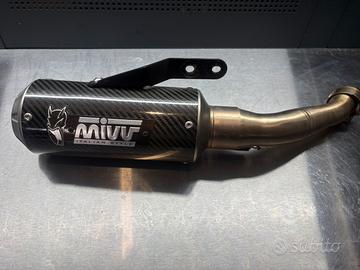 Scarico benelli 502c mivv carbonio