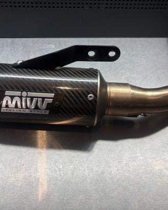 Scarico benelli 502c mivv carbonio