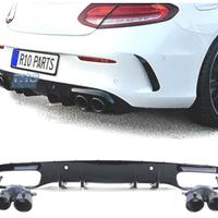 DIFFUSORE MERCEDES CLASSE C C205 COUPÉ 14-18 AMG P