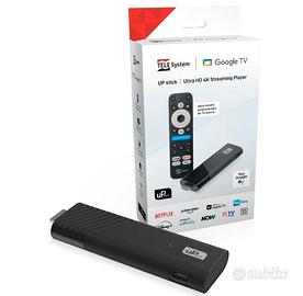 System UP Stick Google TV 4K UHD HDMI, Wi-Fi Dual 
