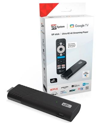 System UP Stick Google TV 4K UHD HDMI, Wi-Fi Dual 