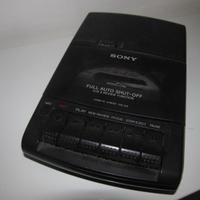 Registratore/Lettore Audiocassette Sony + Cassette
