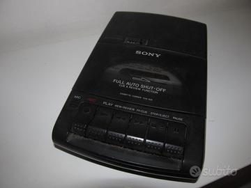 Registratore/Lettore Audiocassette Sony + Cassette