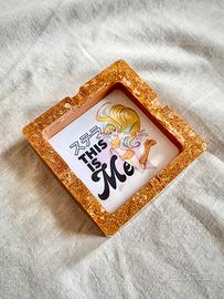 Posacenere Winx Club Stella Oro/Arancione Glitter
