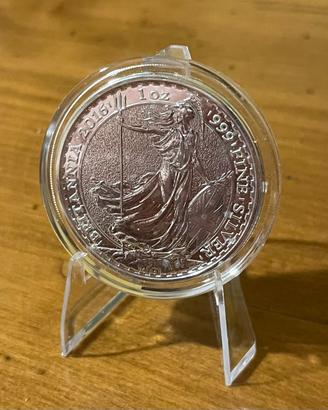 2 once argento Britannia