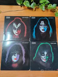 Kiss Solo Album - 4 vinili solisti dei Kiss 