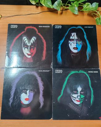 Kiss Solo Album - 4 vinili solisti dei Kiss 