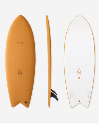 Nuova Tavola Surf OLAIAN 900 EPOXY SOFT 5'6 2 pinn