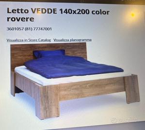 Letto struttura nuova