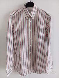 Camicia uomo a righe colorate marca Queirolo 