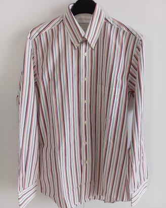 Camicia uomo a righe colorate marca Queirolo 