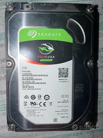 Seagate FireCuda 1TB SSHD 3.5 SATA 7200rpm testato