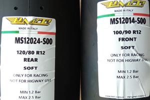 PMT slick in mescola S o SS 100/90-12 120/80-12