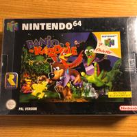 Nintendo 64 Banjo Kazooie Completo Boxato PAL