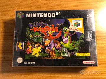 Nintendo 64 Banjo Kazooie Completo Boxato PAL