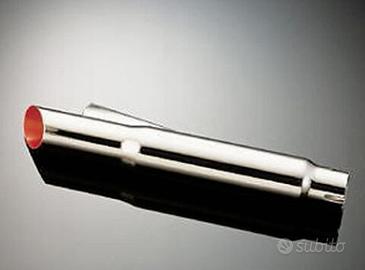 Singolo o coppia di silenziatori terminali slash