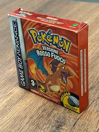 Pokemon Rosso Fuoco - GameBoy Advance con scatola