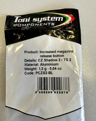 Pulsante  sgancio caricatore shadow 2