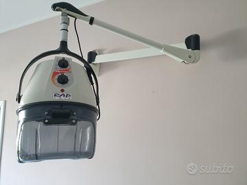 Casco parrucchiera a parete