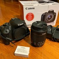 Fotocamera Reflex Canon EOS 700D + Kit Obbiettivo