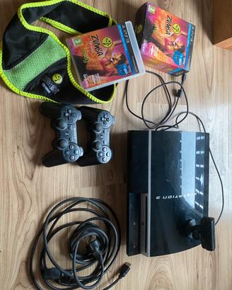 Console Ps3 + Box limited edizion Zumba