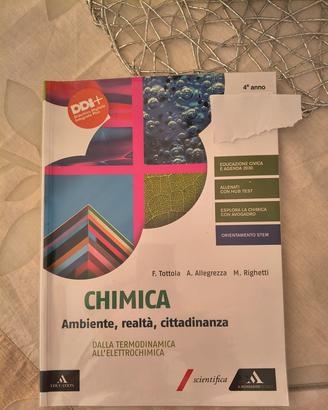 Libro di testo per superiori Chimica 