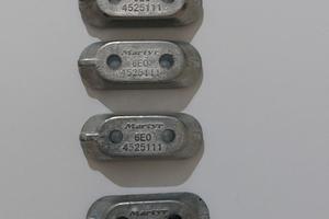 Zinchi anodi cavalletto piastra fuoribordo